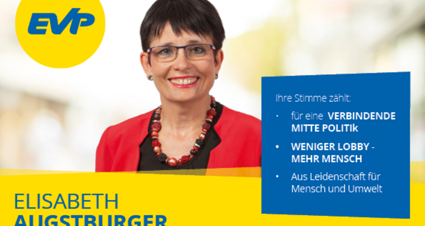 Elisabeth Augstburger in Nationl- und Ständerat