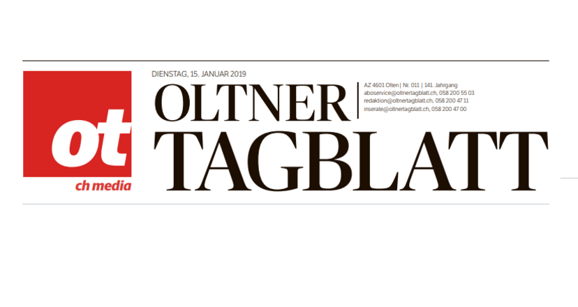 Oltner Tagblatt, 15.Jan.2019